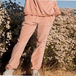 AERIE | Real Obsessed Velour Jogger Pants With Pockets Sz. XXL‎